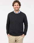 Men’s Possum Merino & Silk Crew Neck Jumper