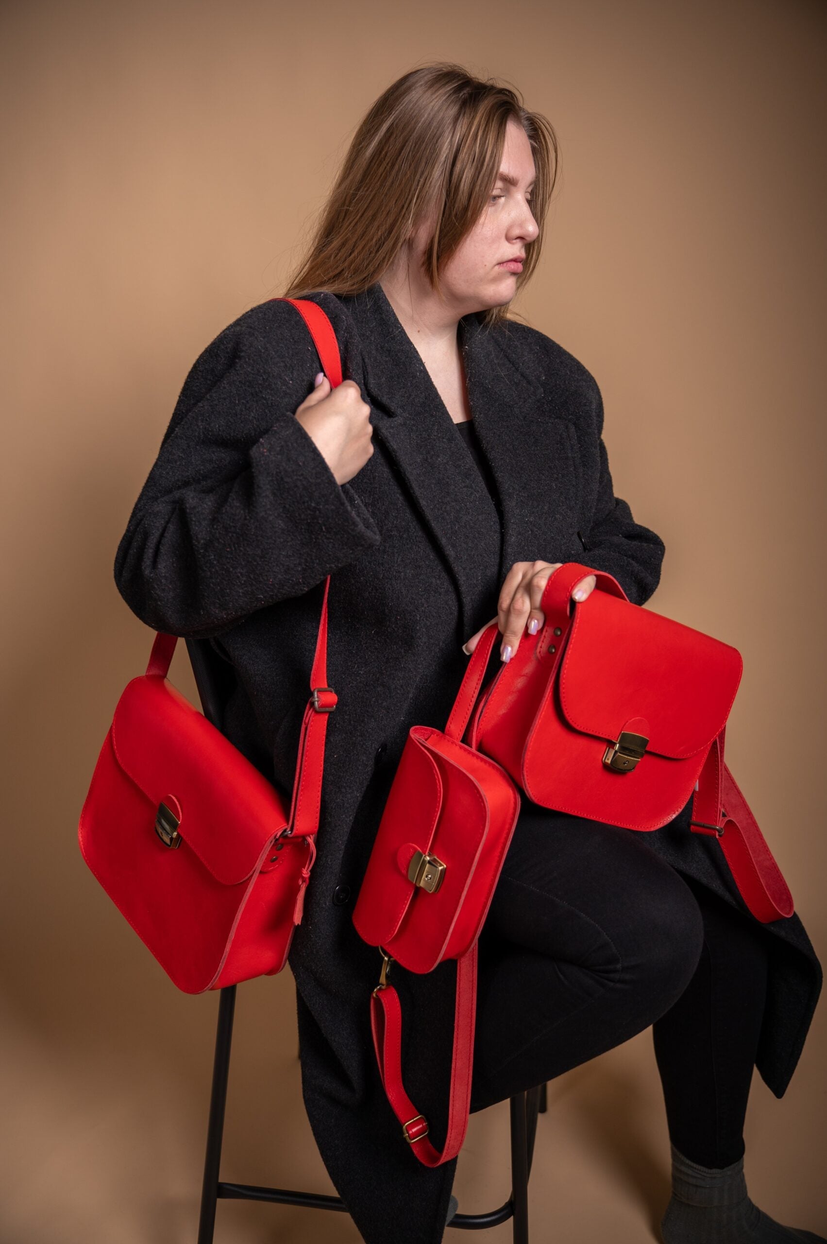 Vintage Leather Saddle Bag Functional and Stylish Accessory