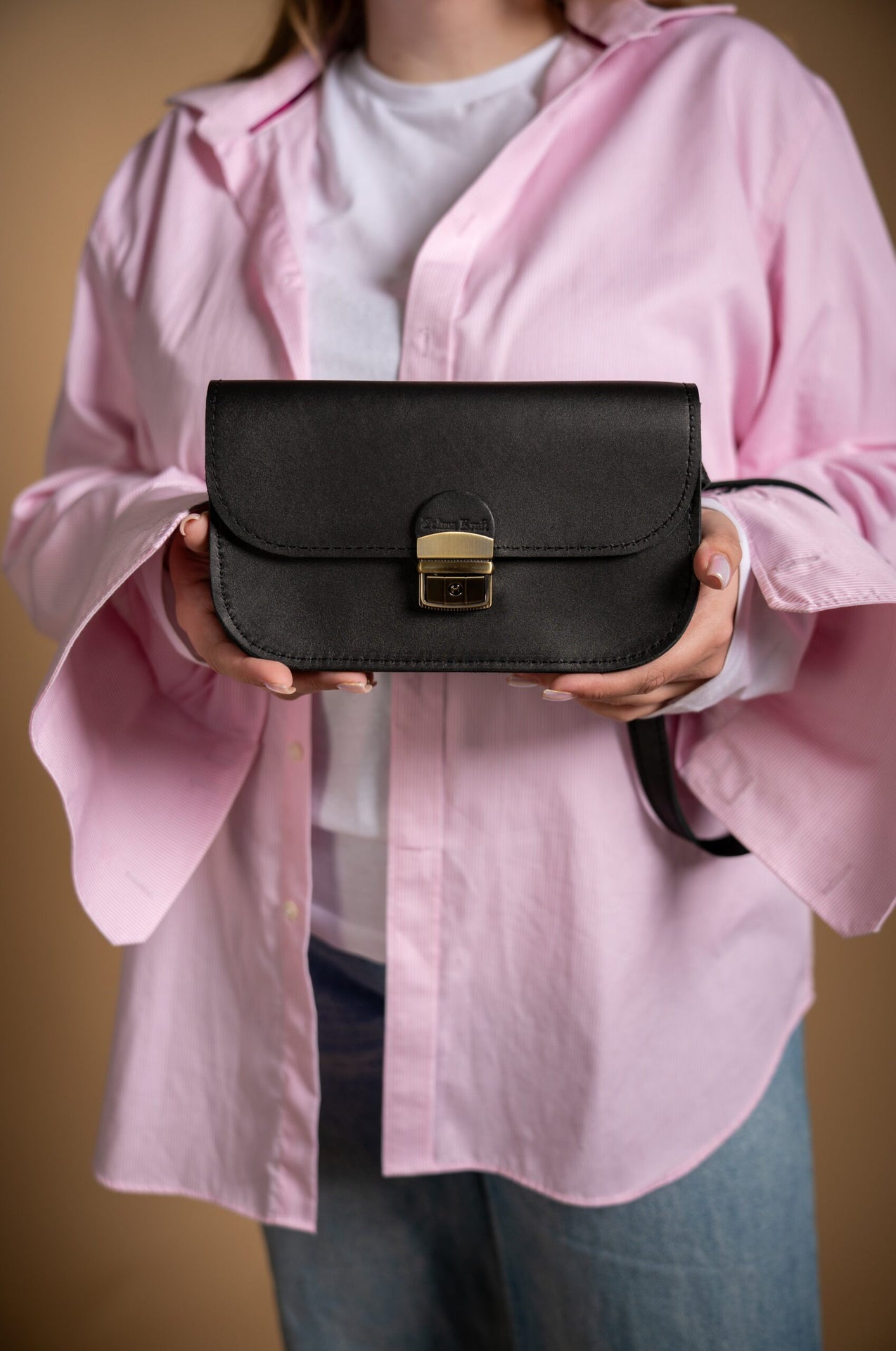 Zelma Kraft Classic Cut Saddle Bag – Timeless &amp; Practical Elegance by Zelma Kraft at brixbailey.com