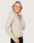 Women’s Possum Merino & Silk Cropped Hoodie