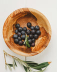 Olive Wood Round Dish 13cm