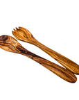 Olive Wood Salad Server Set