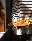 Olive Wood Whale Shaped Board