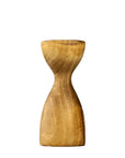 Olive Wood Candlestick Holder - Medium