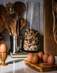 Olive Wood Egg Cup