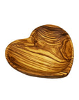 Olive Wood Heart Dish - Small
