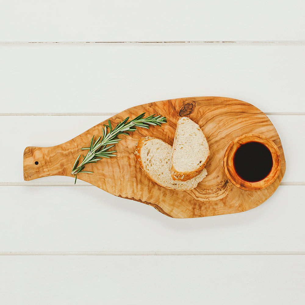 Olive Wood Chopping Board With Handle