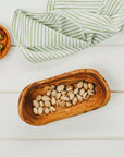 Olive Wood Rustic Bowl