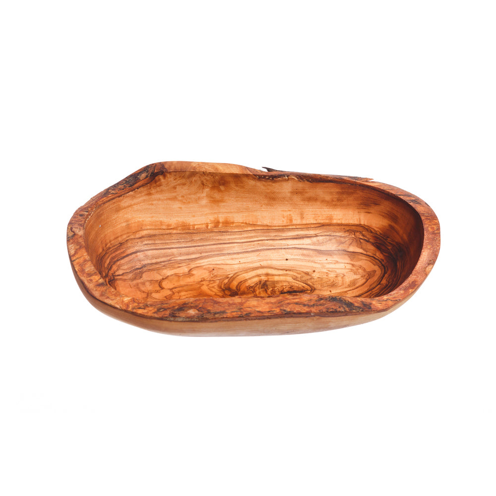 Olive Wood Rustic Bowl