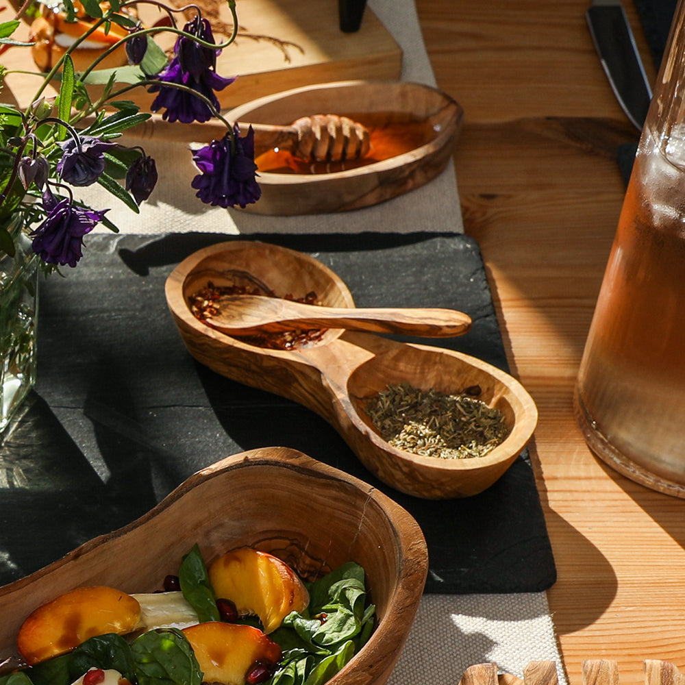 Olive Wood Sugar/Jam/Mustard Spoon