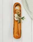 Olive Wood Artisan Bread Holder