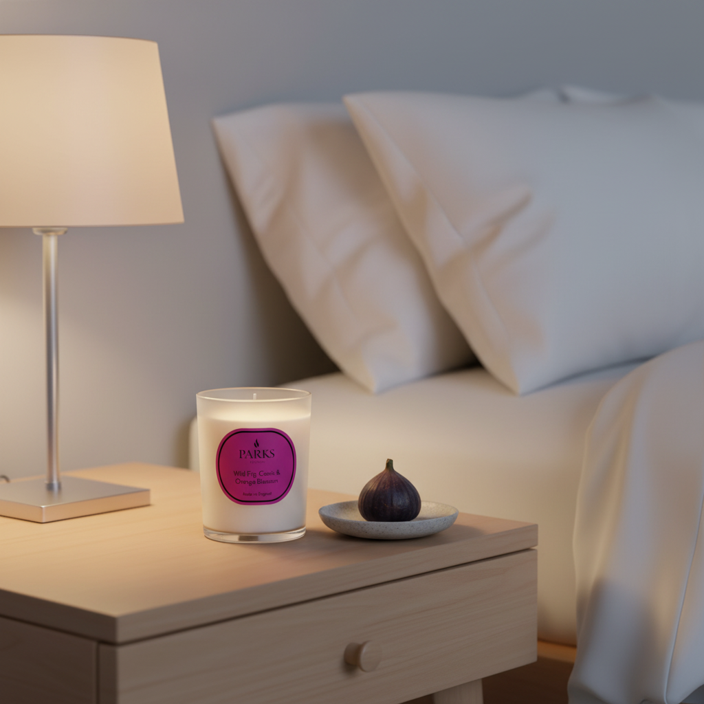 WILD FIG, CASSIS &amp; ORANGE BLOSSOM CANDLE 180G