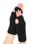 Possum Merino Fingerless Gloves