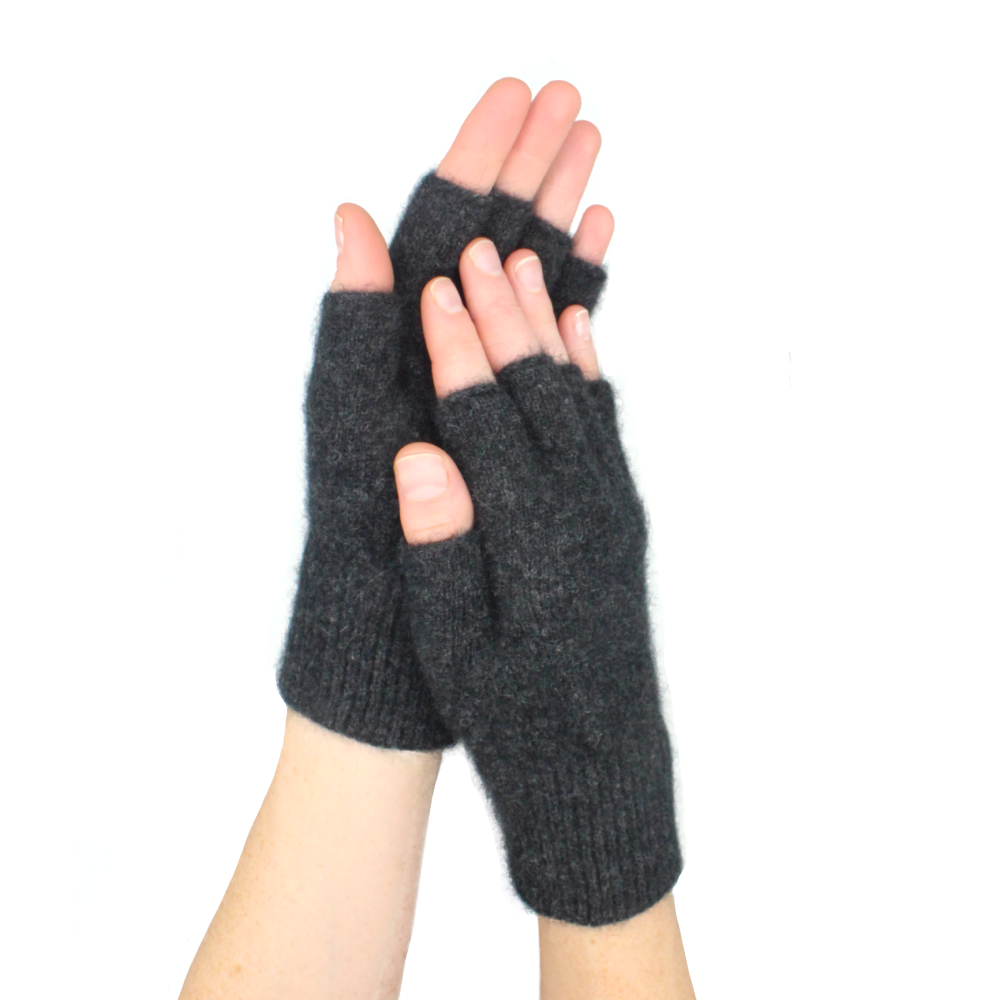 Possum Merino Fingerless Gloves