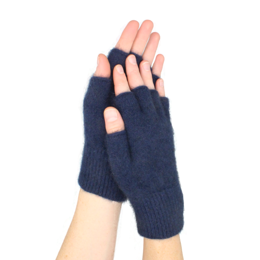 Possum Merino Fingerless Gloves