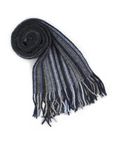 Possum Merino & Silk Multi Striped Scarf