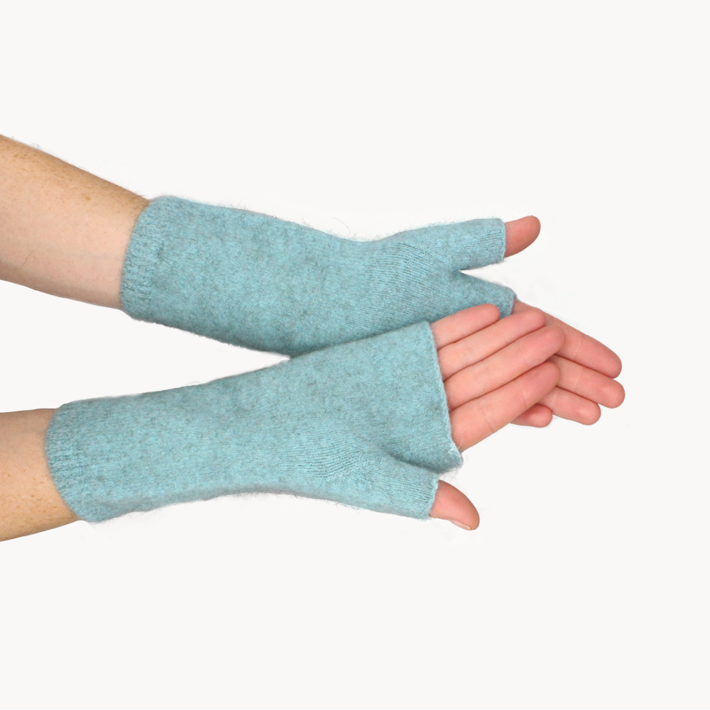 Possum Merino &amp; Silk Wristwarmers