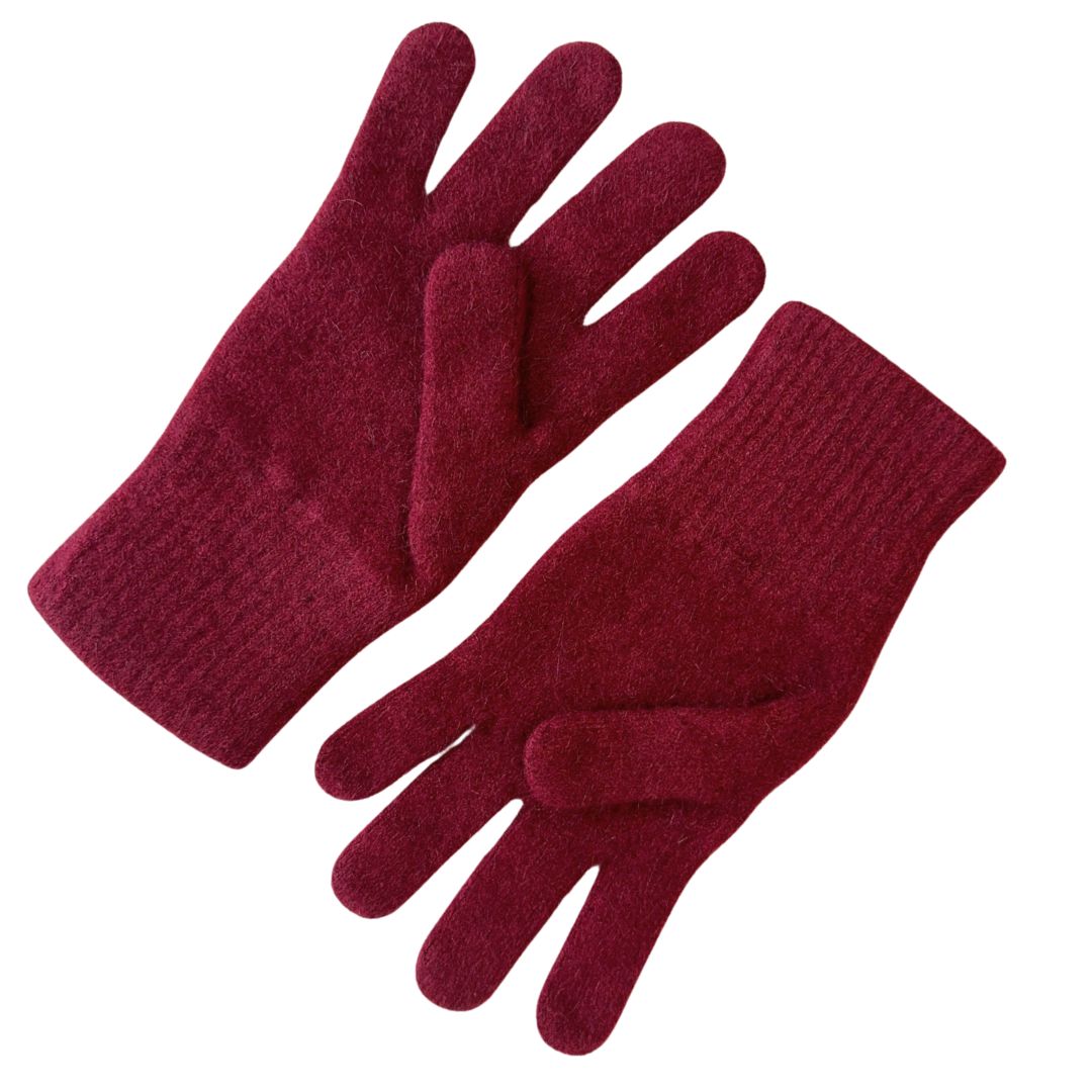 Possum Merino & Silk Extended Gloves