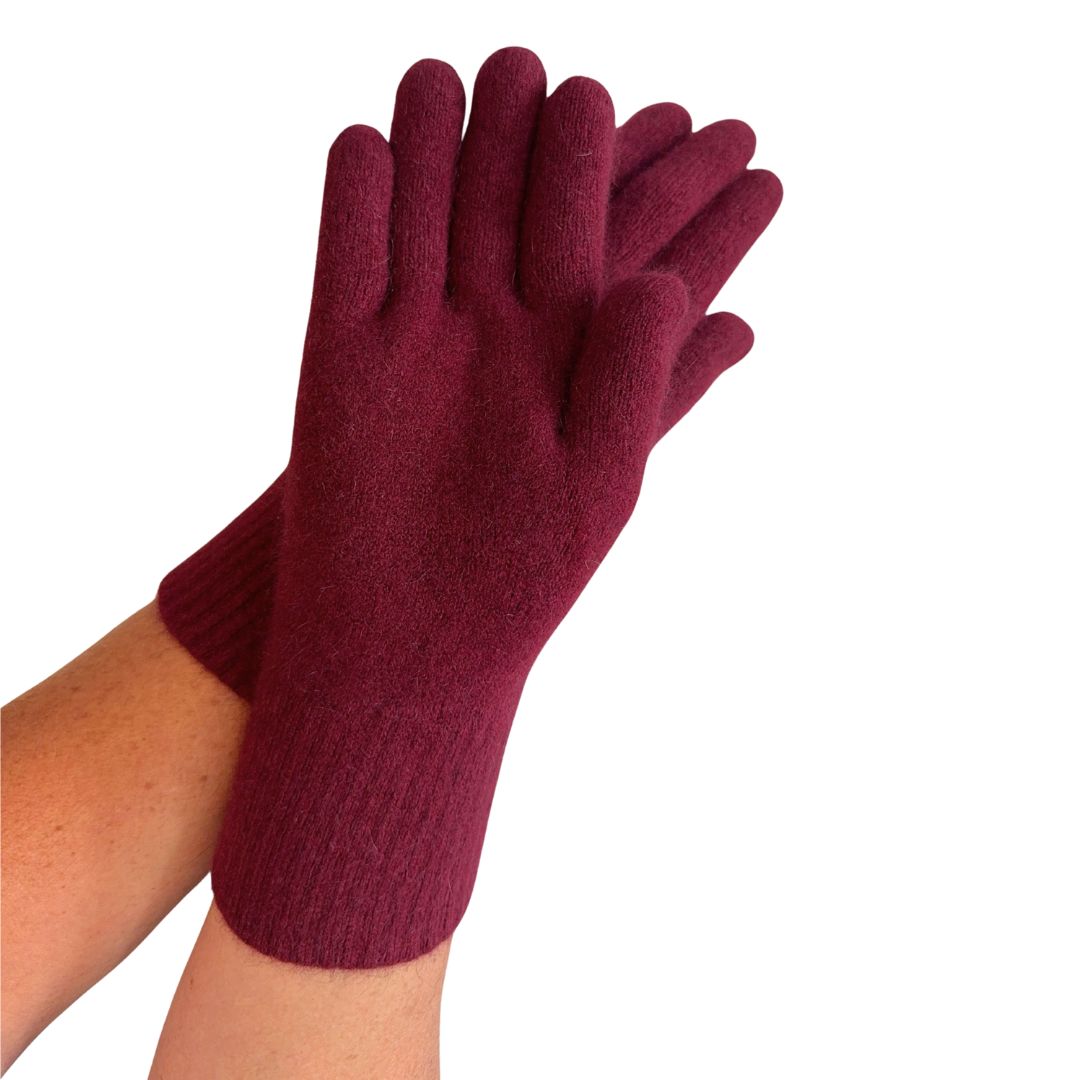 Possum Merino & Silk Extended Gloves