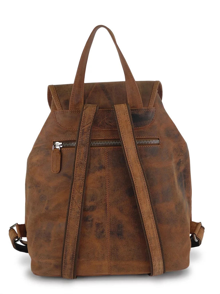 Genuine Leather Vintage Nabo Backpack NK 1910
