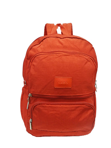 Nabo Lightweight Nylon Backpack with Multiple Pockets
