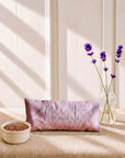Namaste Embroidered Linen and Lavender Eye Pillow