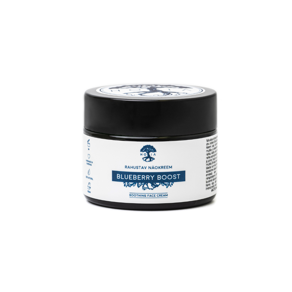 Blueberry Boost Face Cream – Antioxidant Rich &amp; Soothing by HOIA at www.brixbailey.com