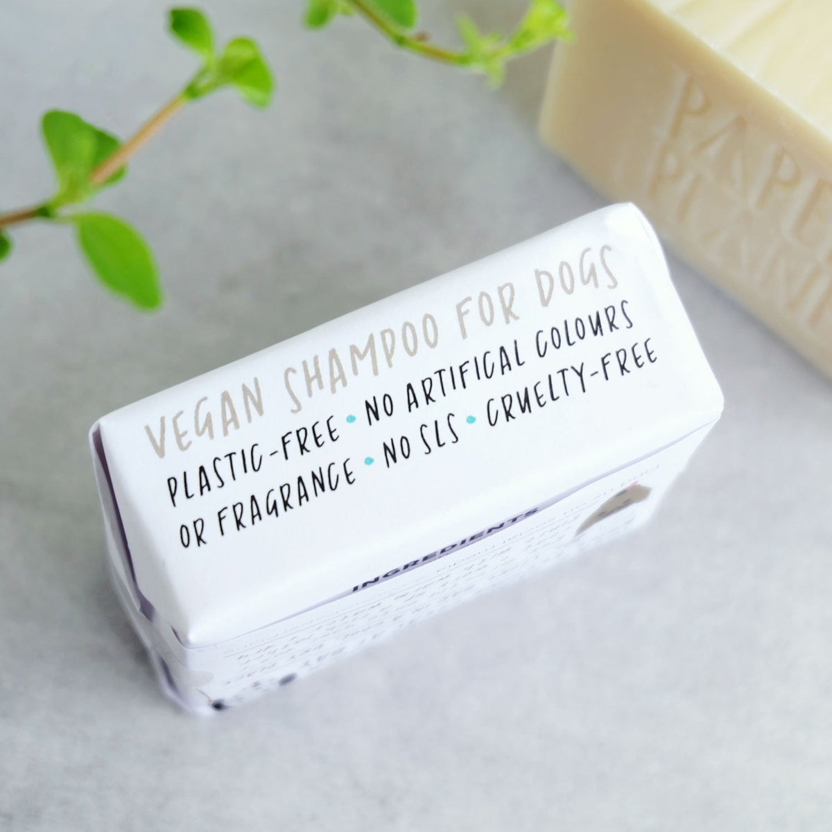 Dog Shampoo Bar - 100% Natural, Vegan &amp; Palm oil-free Shampoo Bar for Dogs