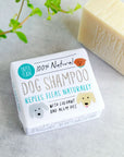 Dog Shampoo Bar - 100% Natural, Vegan & Palm oil-free Shampoo Bar for Dogs