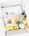 Care Package, Handmade Natural Bath and Body Gift Box, Thank You Gift, Chrismas Gift box, Holiday spa box-0