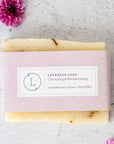 Natural Cold Process Soap Bars with Essential Oils, Pack of 2
