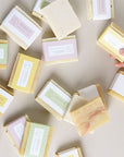 Natural Cold Process Soap Bars with Essential Oils, Pack of 2