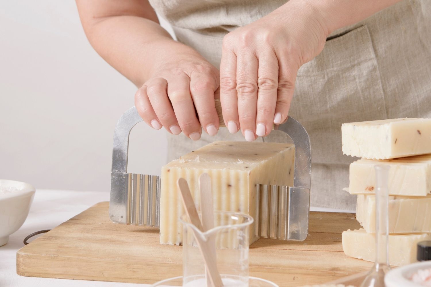 2x Natural Handmade Soap Bar, Pink Grapefruit Soap-2