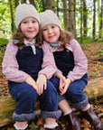 Navy Corduroy Dungarees