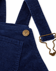 Navy Corduroy Dungarees