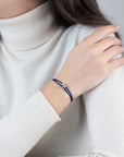Mini Silver Soho Cord Bracelet