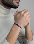 Blue Soho Cord Bracelet