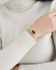Carbon Regent Cord Bracelet