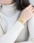 Golden Soho Diamond Cord Bracelet