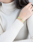 Silver Soho Cord Bracelet