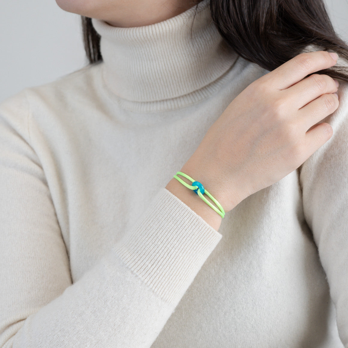 Blue Soho Cord Bracelet