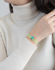Blue Soho Cord Bracelet