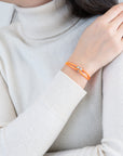Silver Soho Cord Bracelet