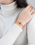 Green Soho Cord Bracelet