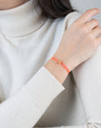 Mini Golden Soho Diamond Cord Bracelet