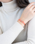 Silver Soho Diamond Cord Bracelet