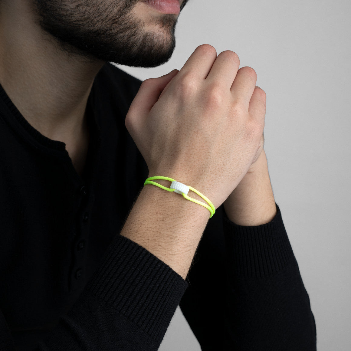 Snow Regent Cord Bracelet