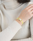Snow Regent Cord Bracelet