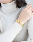 Golden Soho Diamond Cord Bracelet
