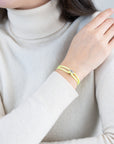 Silver Soho Cord Bracelet